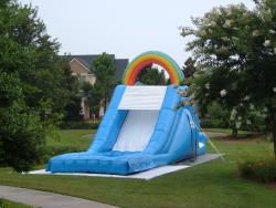 Over the Rainbow Water Slide